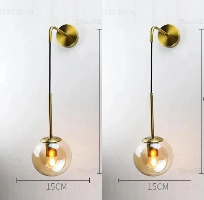 Eclipse Glass Wall Lamp