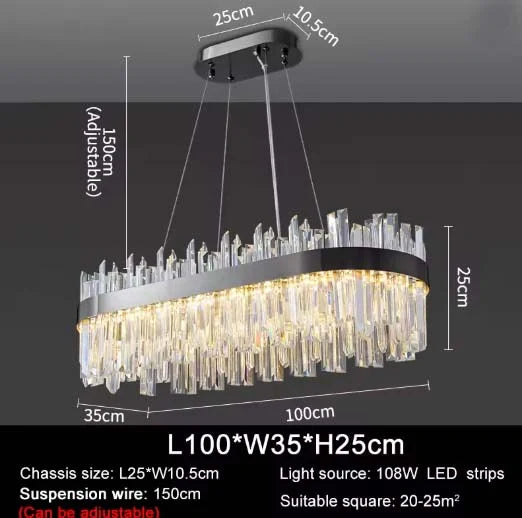 Ena Crystal Luxury Chandelier