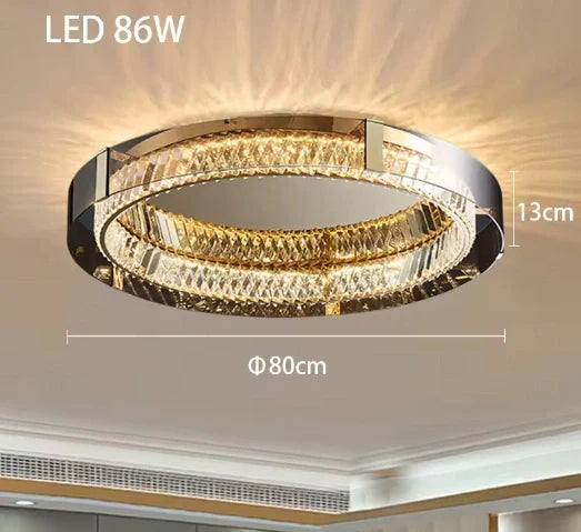 Harlow Crystal Modern Ceiling Light
