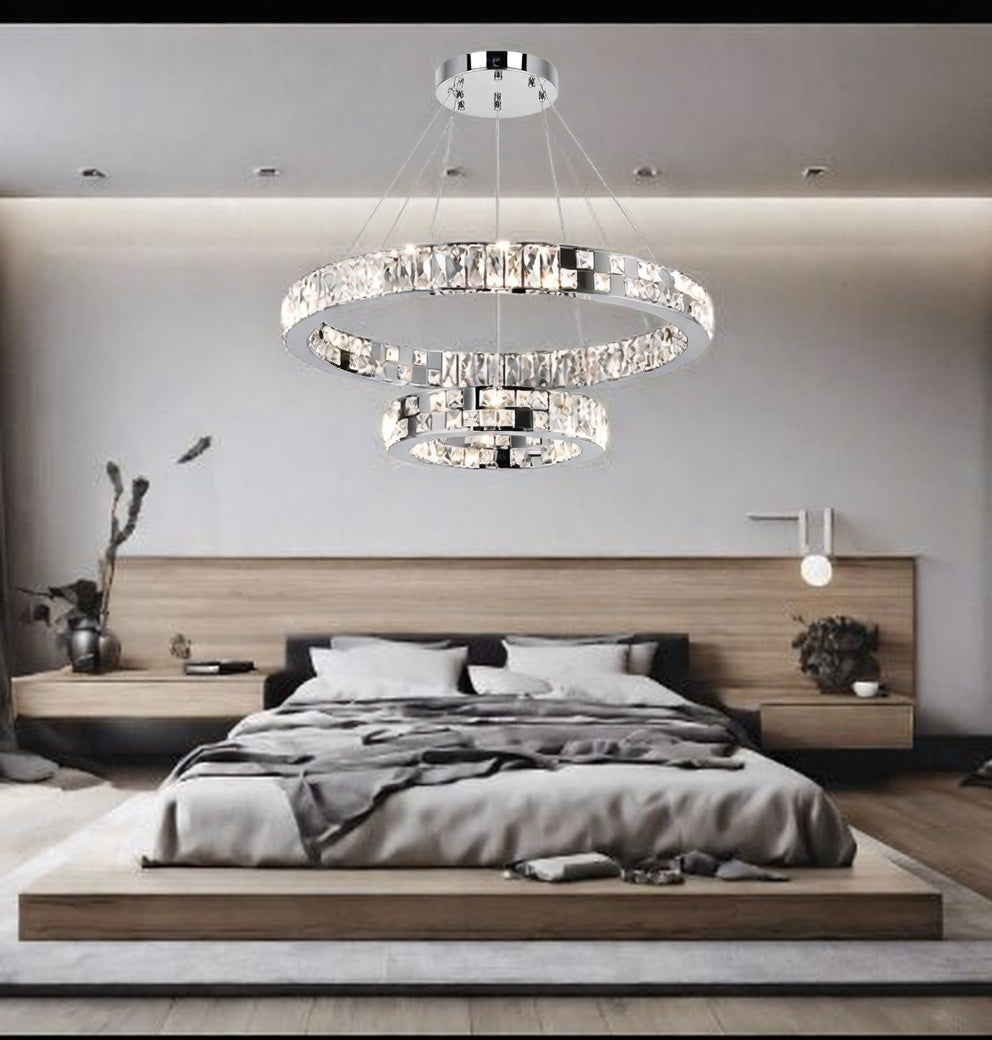 Grace Ring Modern Chandelier