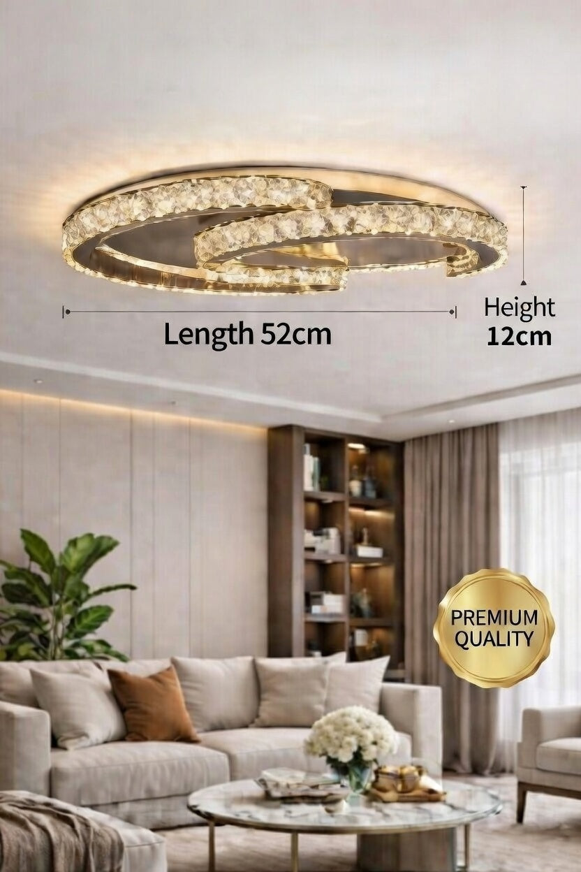 Hampstead Crystal Modern Chandelier