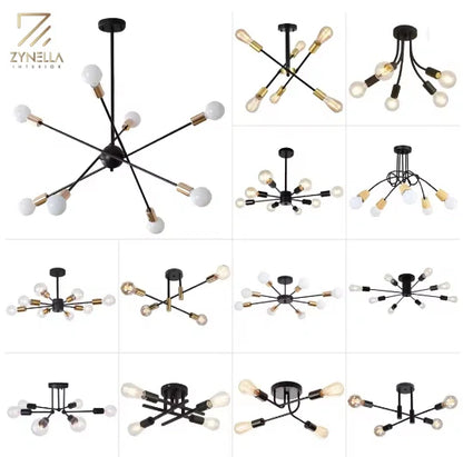 Kade Sputnik Modern Chandelier