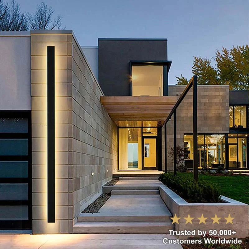 Zynella Linear: The Architectural Outdoor LED Sconce (IP65 Waterproof)