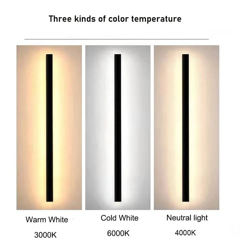 Zynella Linear: The Architectural Outdoor LED Sconce (IP65 Waterproof)