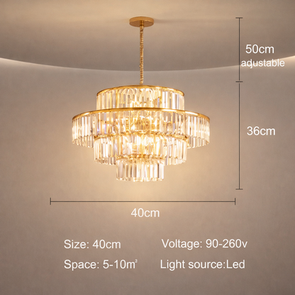 Mina Crystal Chandelier