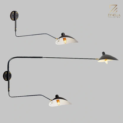 Dual Arc Modern Modern Wall Lamp