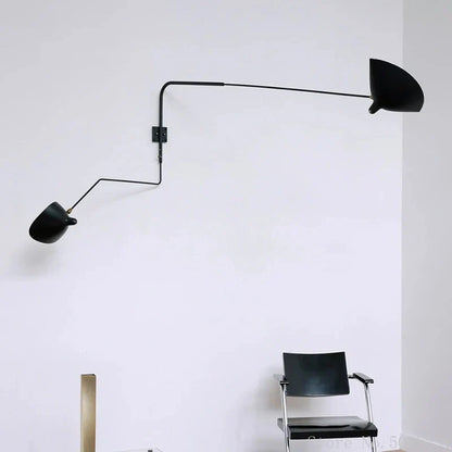 Dual Arc Modern Modern Wall Lamp