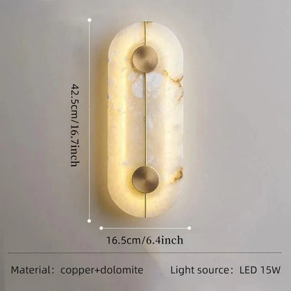 Creative Marble Sconce