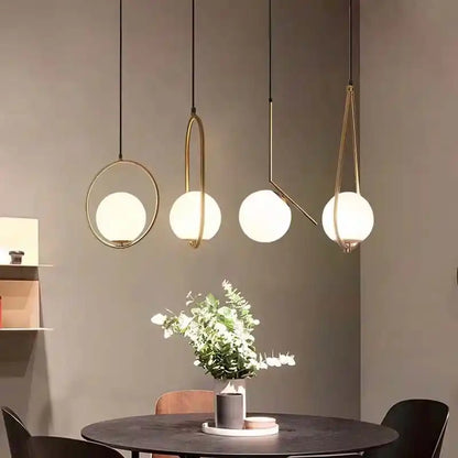 Zynella Stellar: Artistic Starry-Sky Glass Bedside Pendant