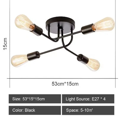 Kade Sputnik Modern Chandelier