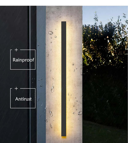 Zynella Linear: The Architectural Outdoor LED Sconce (IP65 Waterproof)