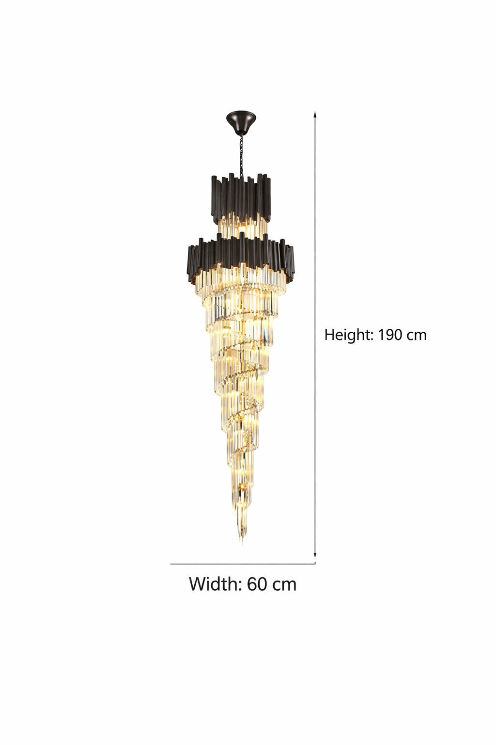 New York Black  Royal Chandelier
