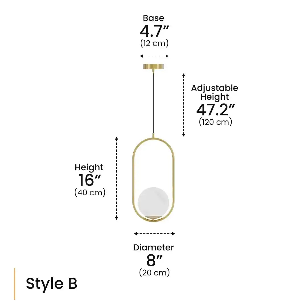Zynella Stellar: Artistic Starry-Sky Glass Bedside Pendant