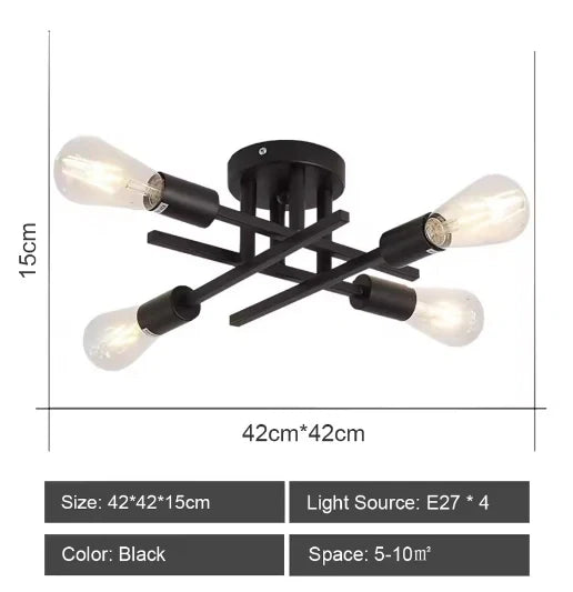 Kade Sputnik Modern Chandelier