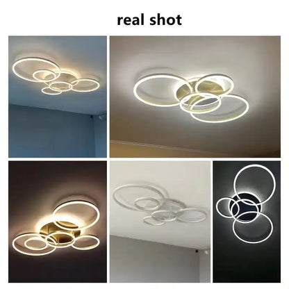 Zynella Halo: Smart Multi-Directional LED Chandelier