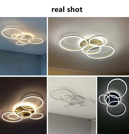 Zynella Halo: Smart Multi-Directional LED Chandelier