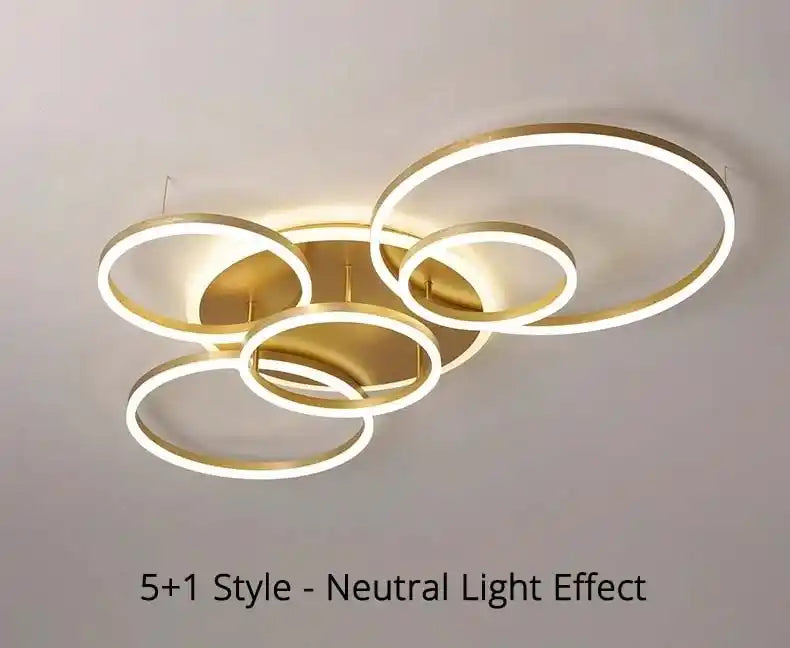 Zynella Halo: Smart Multi-Directional LED Chandelier