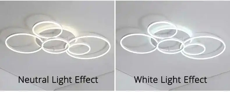 Zynella Halo: Smart Multi-Directional LED Chandelier