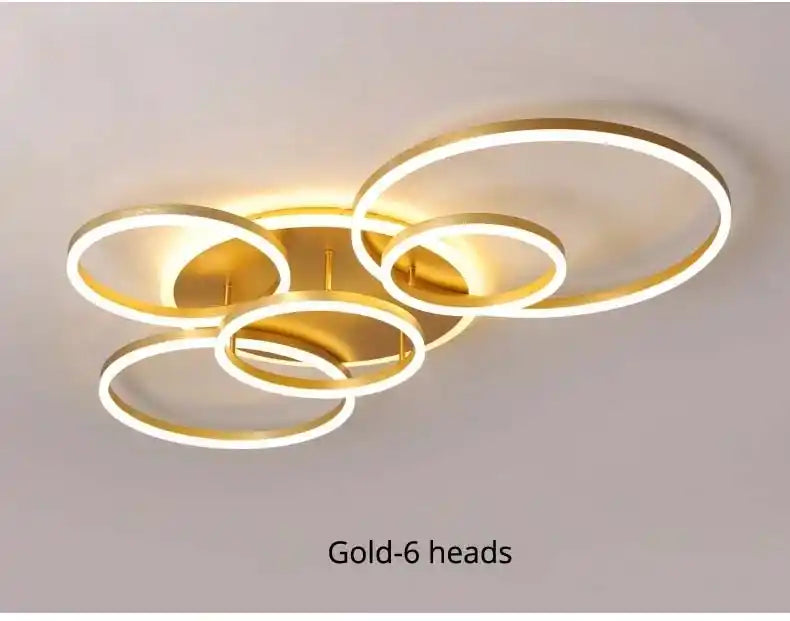 Zynella Halo: Smart Multi-Directional LED Chandelier