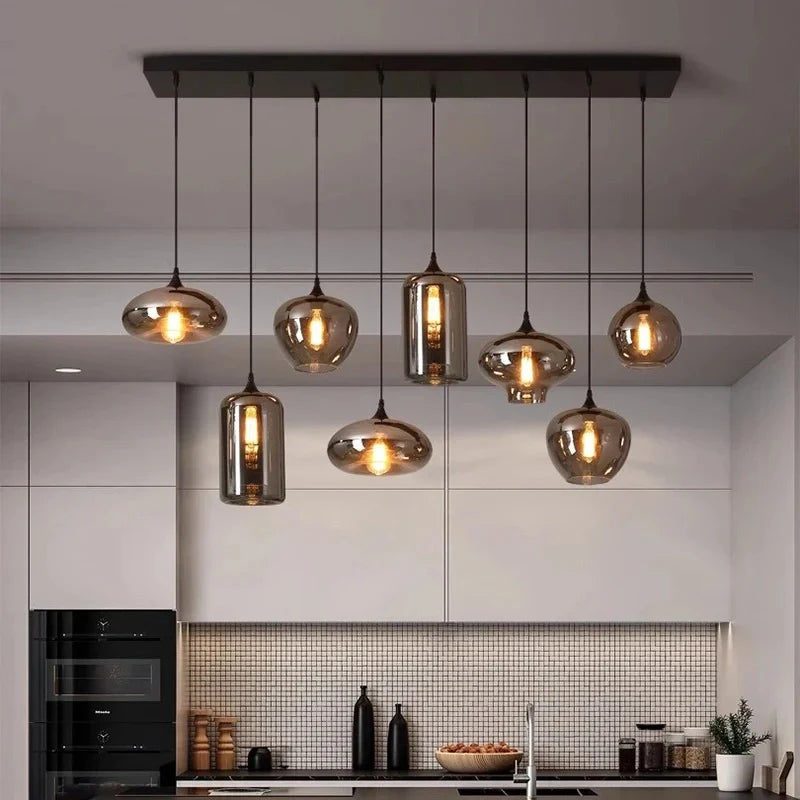 Freya Glass Chandelier