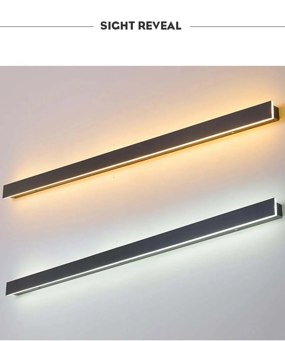 Zynella Linear: The Architectural Outdoor LED Sconce (IP65 Waterproof)