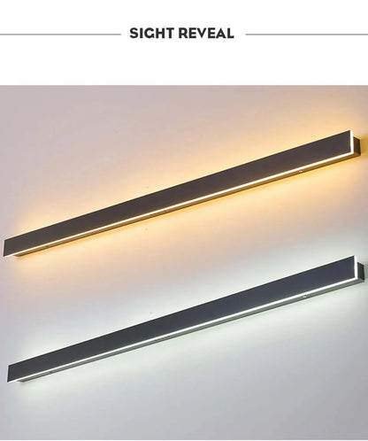 Zynella Linear: The Architectural Outdoor LED Sconce (IP65 Waterproof)
