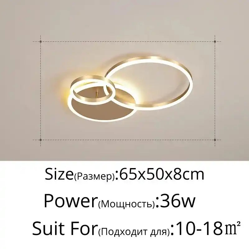 Zynella Halo: Smart Multi-Directional LED Chandelier