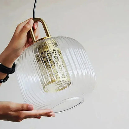 Arnault Fluted Glass Pendant