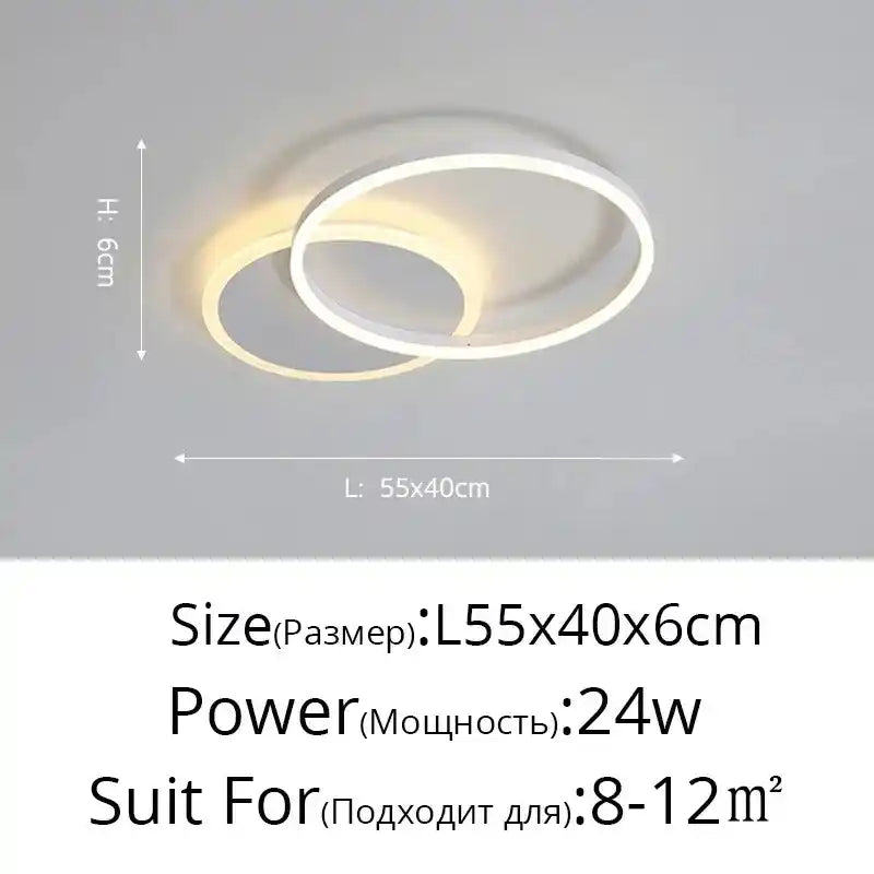 Zynella Halo: Smart Multi-Directional LED Chandelier