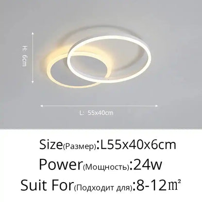 Zynella Halo: Smart Multi-Directional LED Chandelier