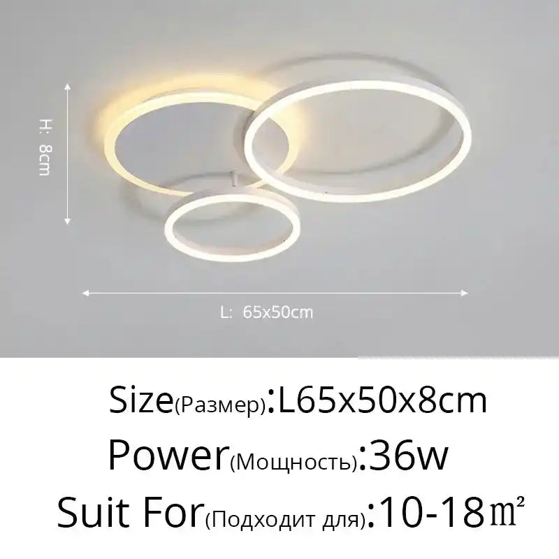 Zynella Halo: Smart Multi-Directional LED Chandelier