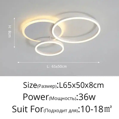 Zynella Halo: Smart Multi-Directional LED Chandelier