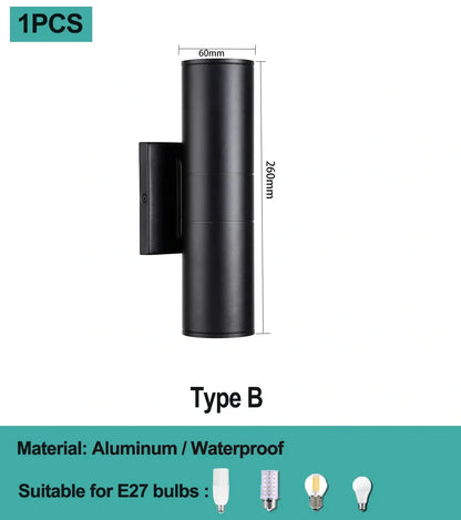 Beacon Dual-Head Outdoor Wall Light