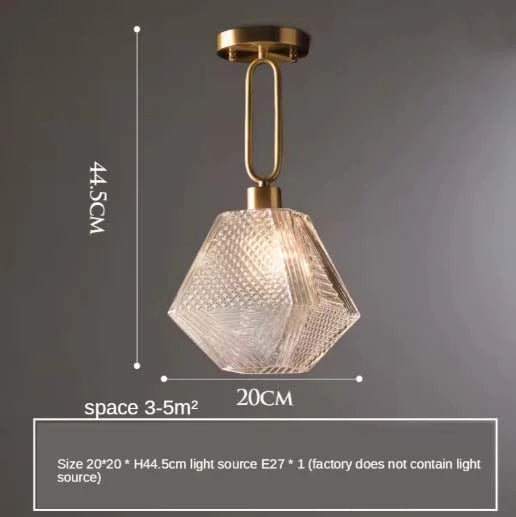 Ella Classic Glass Pendant