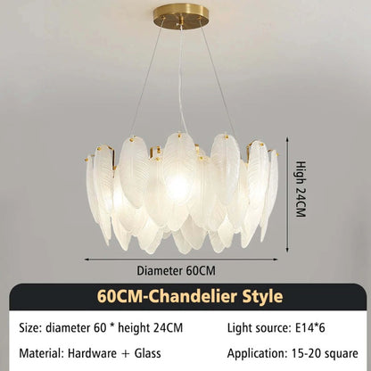 Zynella Modern LED Alloy Ceiling Chandelier