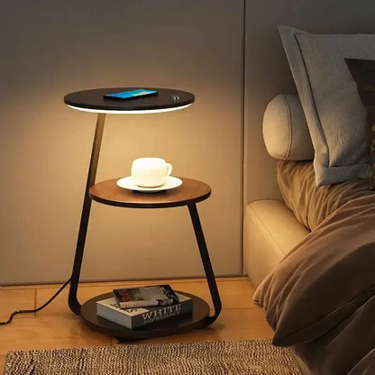 Noir Maple Modern Table Lamp