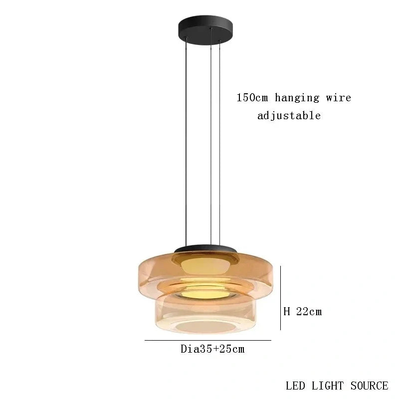 Bergen Glass Pendant