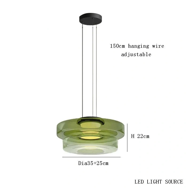 Bergen Glass Pendant