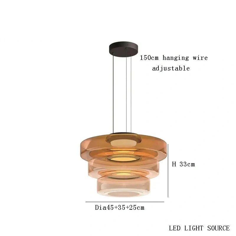 Bergen Glass Pendant