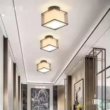 Magnus Fabric Shade Ceiling Lamp