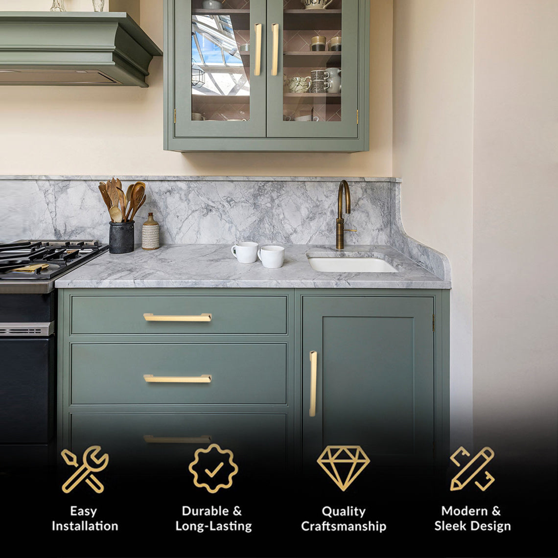 Zynella Shine Cabinet Pull Chic