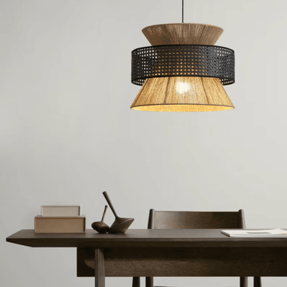 Zynella Hemp Rope  Wabi Sabi  Chandelier