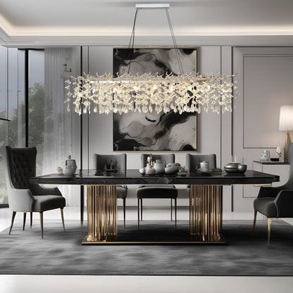 Zynella Chrome Branch Chandelier