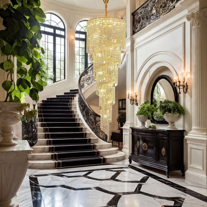 Glasgow Staircase Luxury Illumination Chandelier