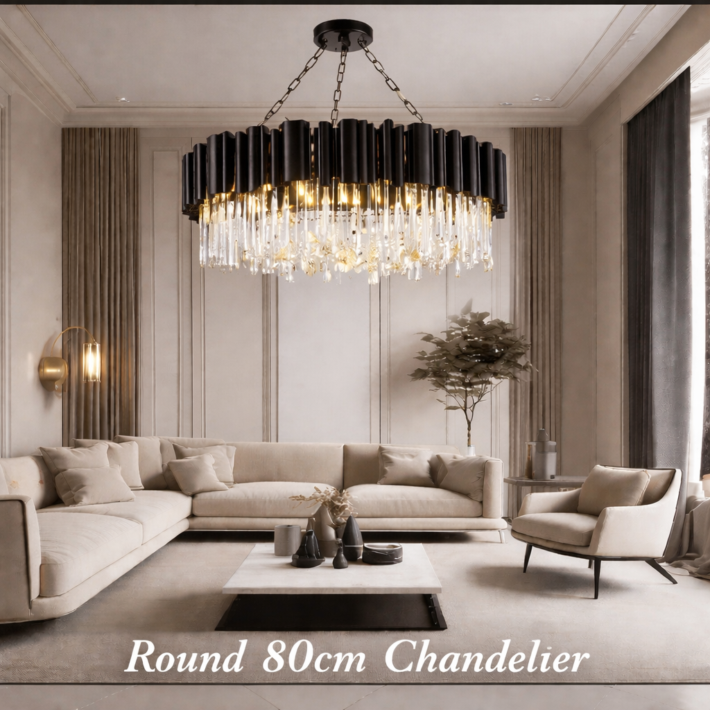 Maximus Crystal Chandelier Collection | Zynella Interior