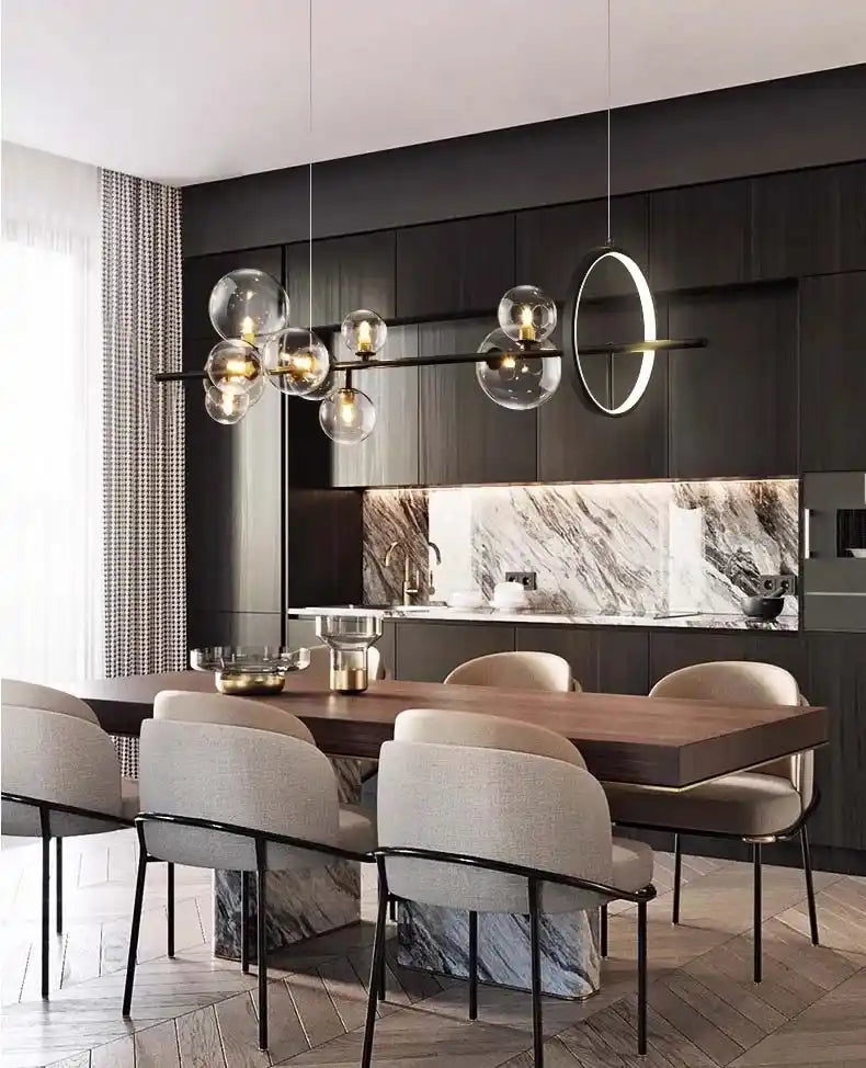 Zynella Prism: Grand Crystal Pendant Chandelier