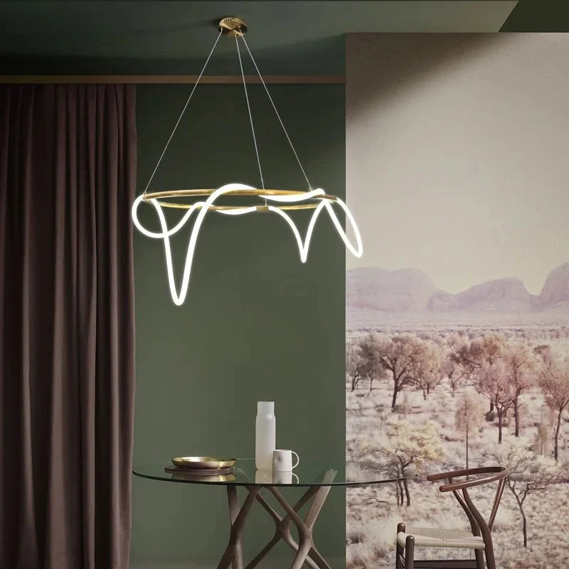 Soraya Swirl Lamp Collection