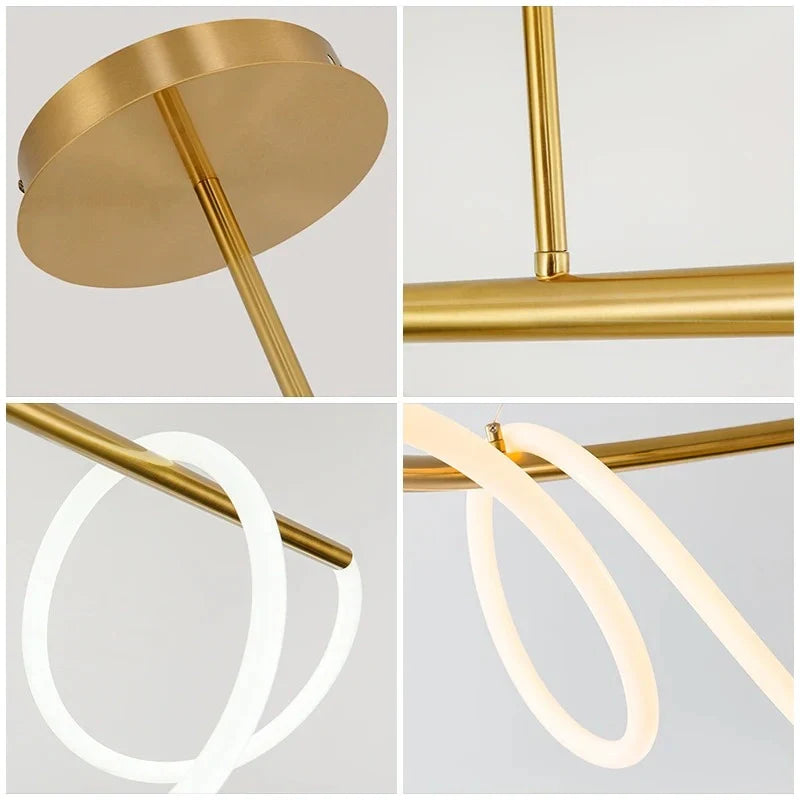 Soraya Swirl Lamp Collection