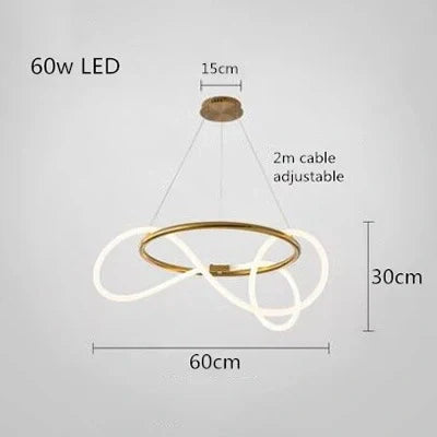 Soraya Swirl Lamp Collection