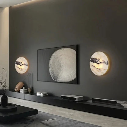 Thornell Modern Marble Wall Lamp